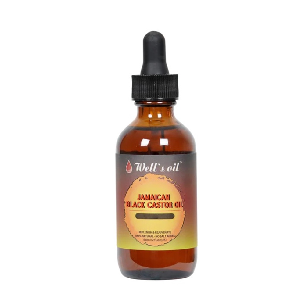 81. Well's Oil Jamaican Black Castor Oil, Original- helps hair, brows and lashes